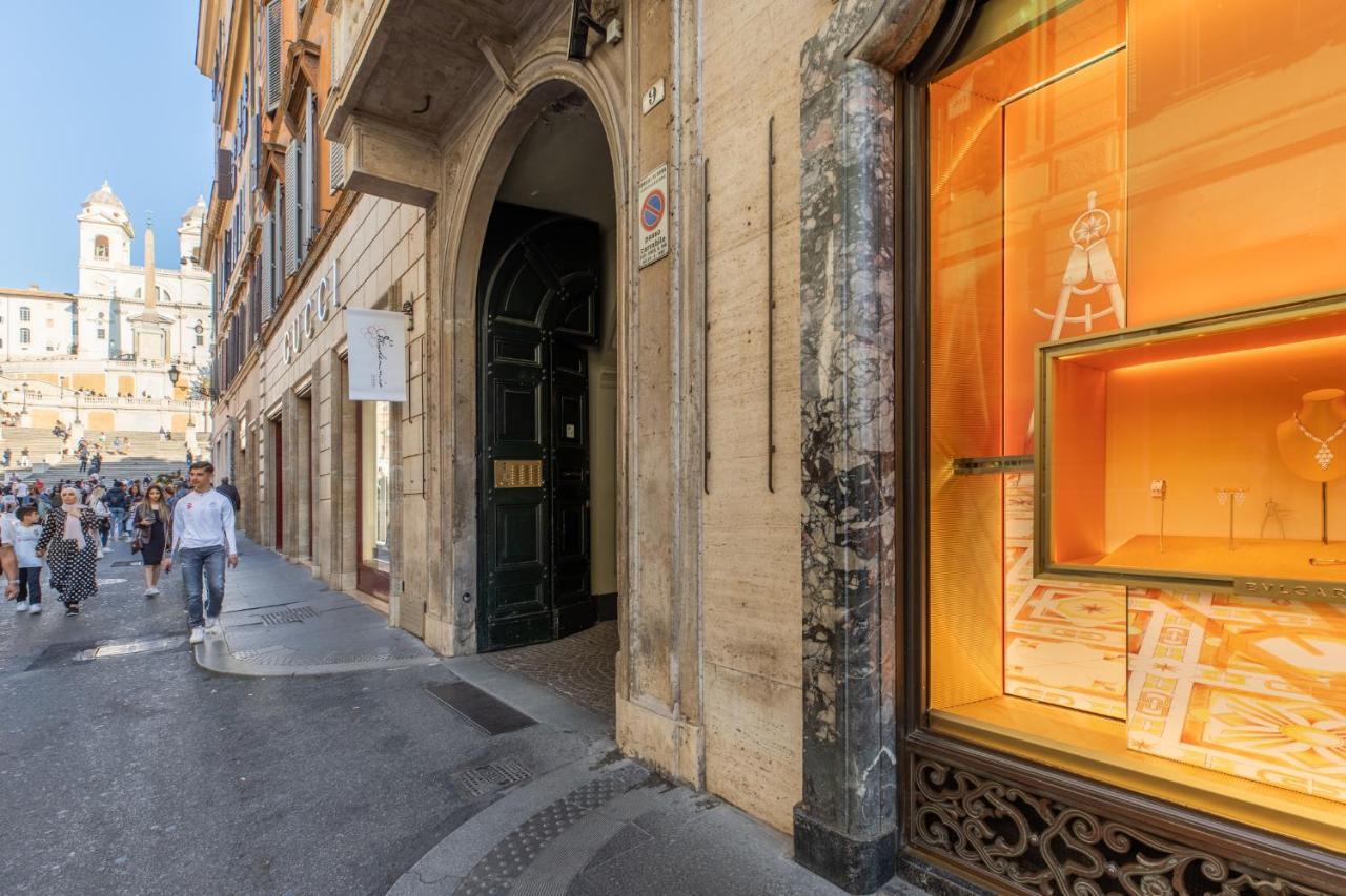 Iflat Spanish Steps Luxury And Historical Apt Lägenhet Rom Exteriör bild