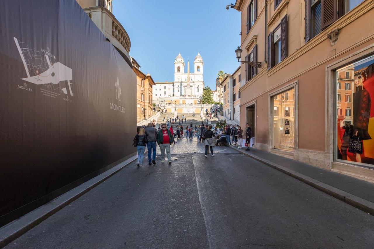 Iflat Spanish Steps Luxury And Historical Apt Lägenhet Rom Exteriör bild